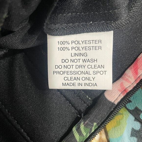 Mac Duggal Floral Midi Dress Size 6 Romantic Coquette Garden Party Soft Girl - Picture 9 of 14